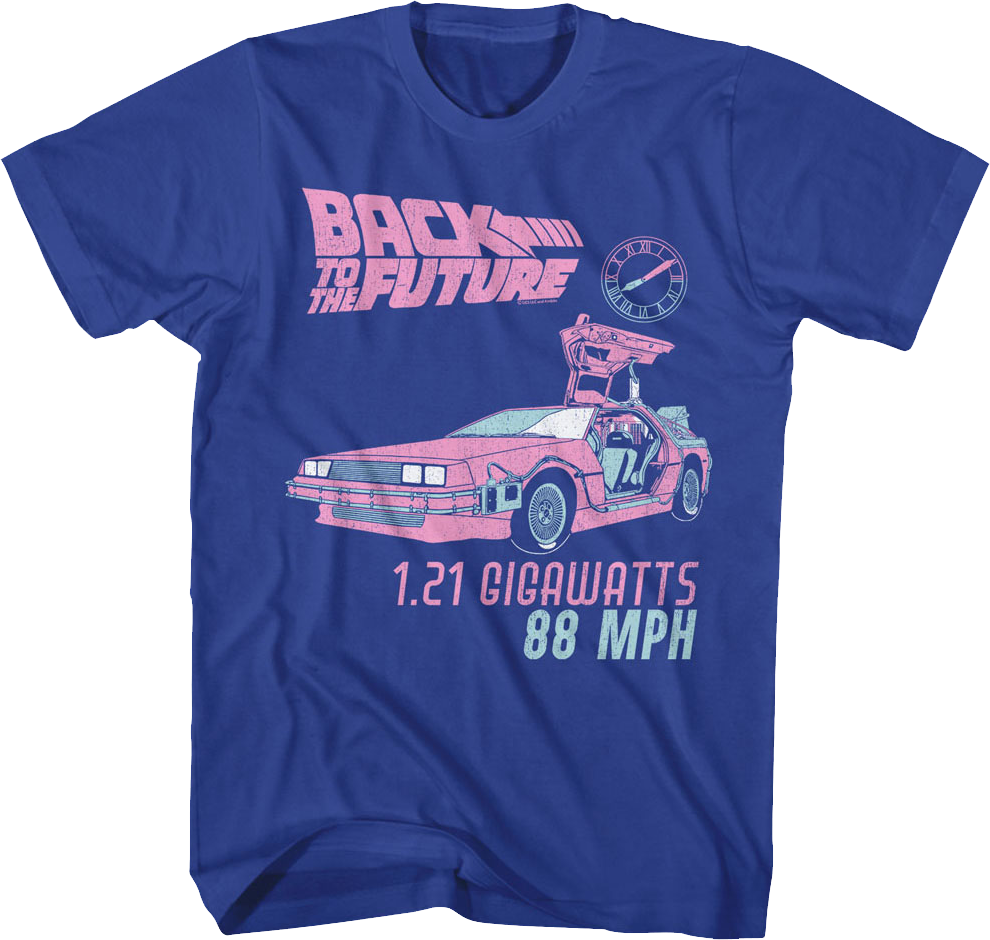 Vintage 1.21 Gigawatts Back To The Future T-Shirt Hoodie, Sweatshirt | CiraTrend.com (Image 1)
