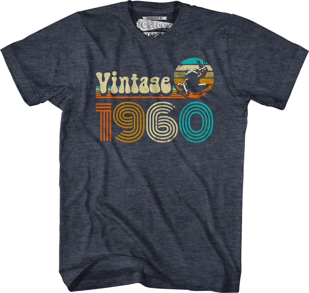 Vintage 1960 T-Shirt Hoodie, Sweatshirt | CiraTrend.com (Image 3)