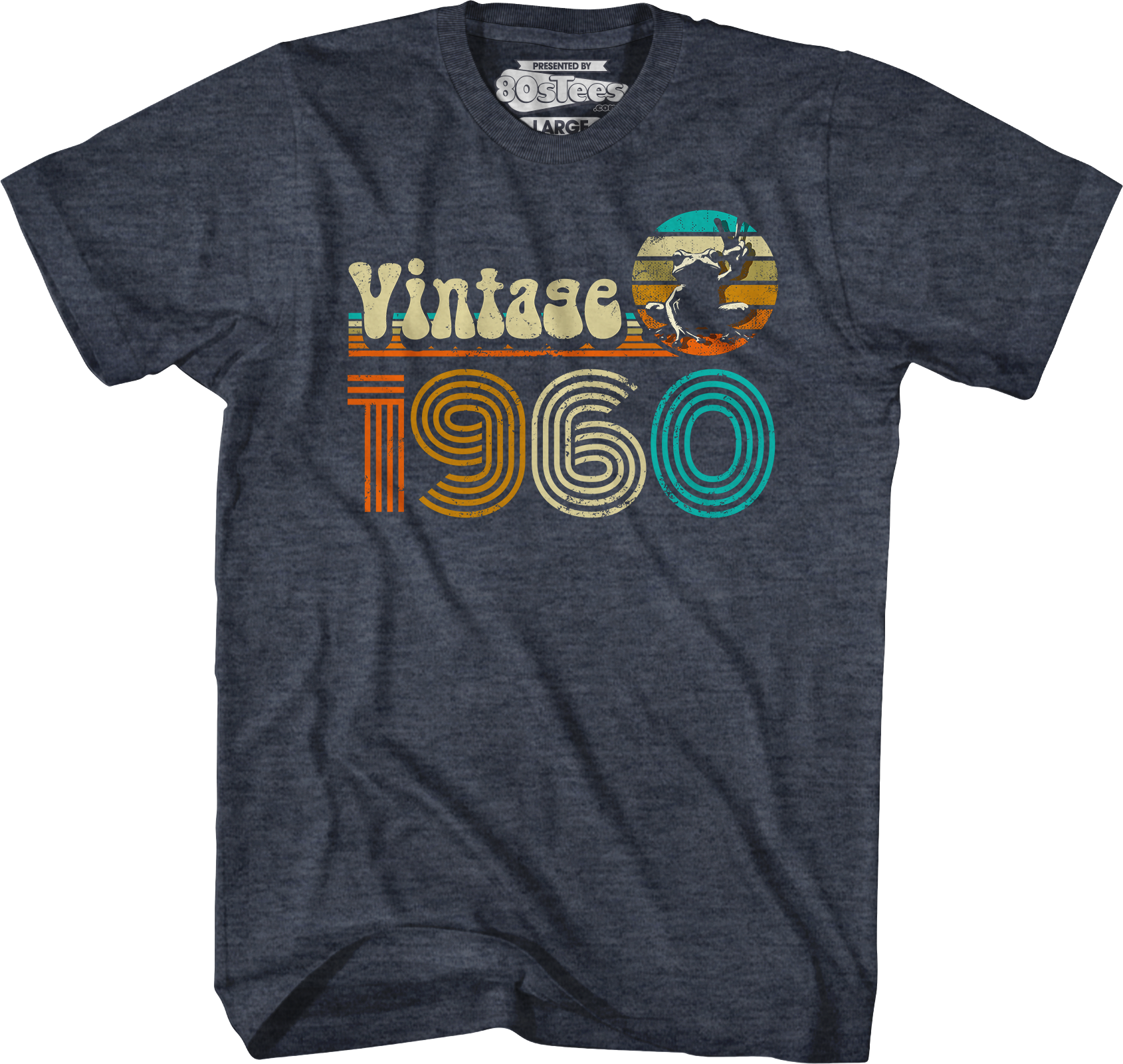 Vintage 1960 T-Shirt Hoodie, Sweatshirt | CiraTrend.com (Image 3)