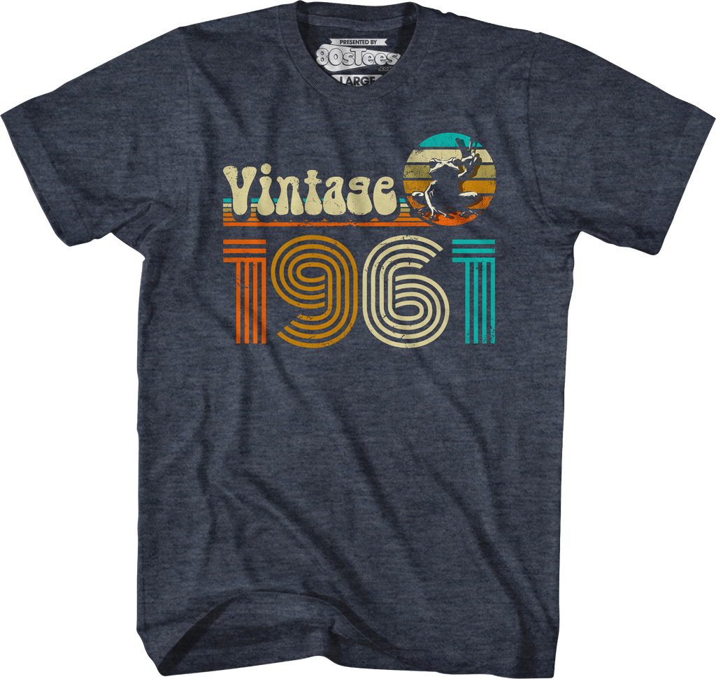 Vintage 1961 T-Shirt Hoodie, Sweatshirt | CiraTrend.com (Image 3)