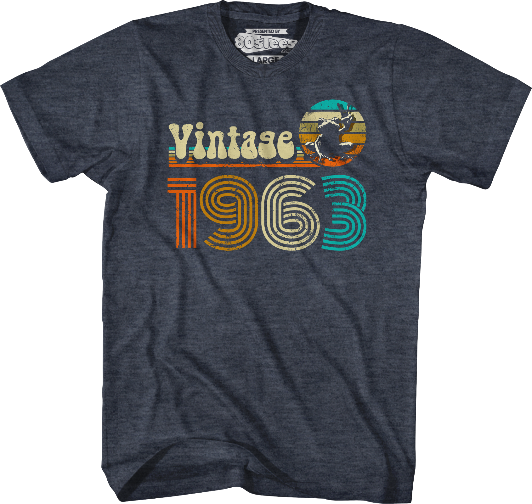 Vintage 1963 T-Shirt Hoodie, Sweatshirt | CiraTrend.com (Image 3)