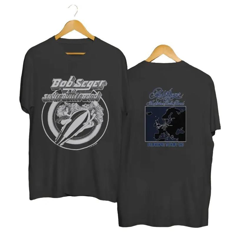 vintage 1980 Bob Seger Europe Tour Shirt Hoodie, Sweatshirt | CiraTrend.com