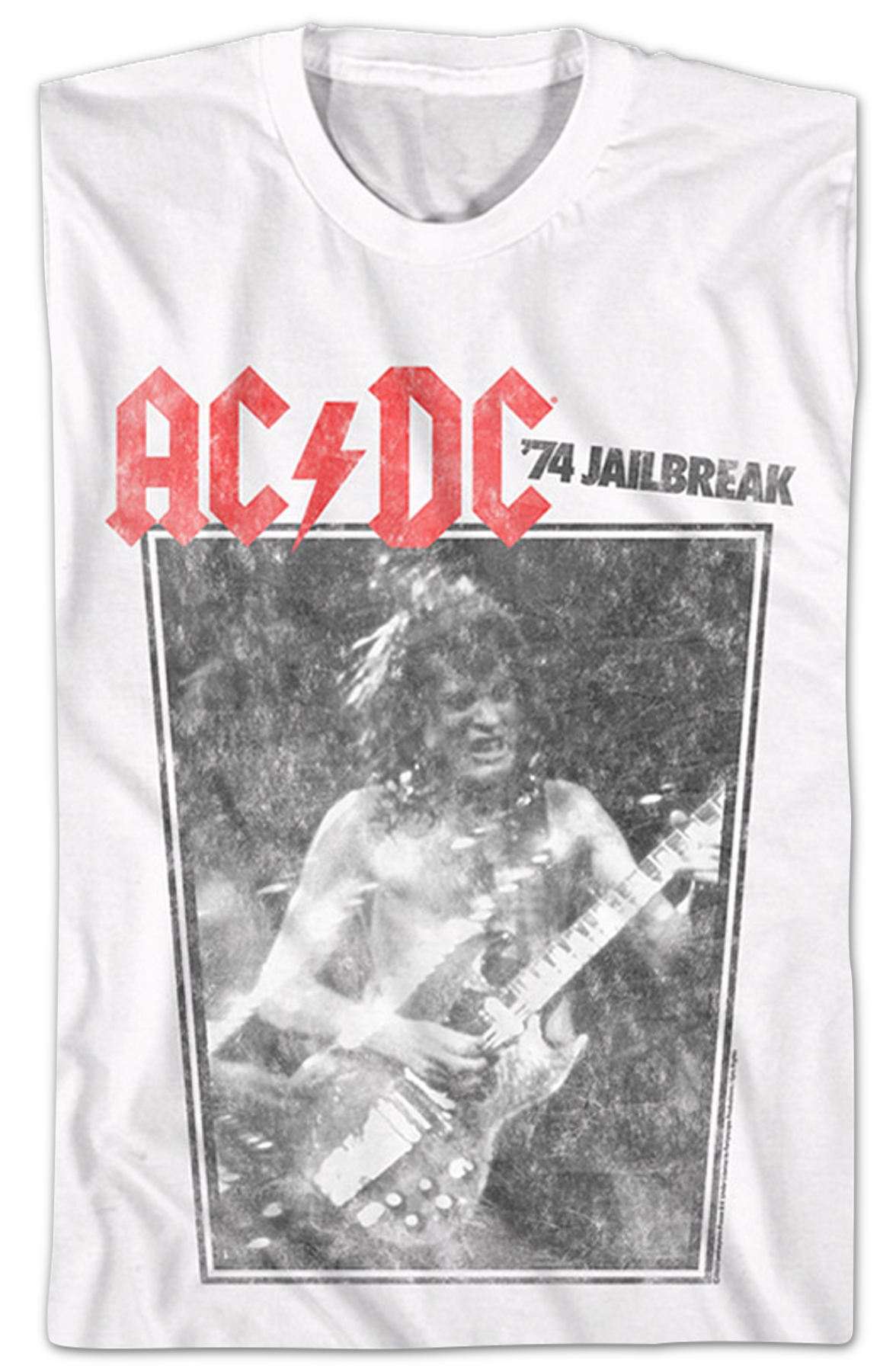 Vintage '74 Jailbreak ACDC Shirt Hoodie, Sweatshirt | CiraTrend.com (Image 2)