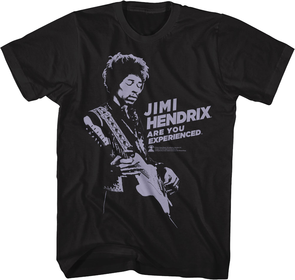 Retro Are You Experienced Jimi Hendrix T-Shirt Hoodie, Sweatshirt | CiraTrend.com (Image 1)