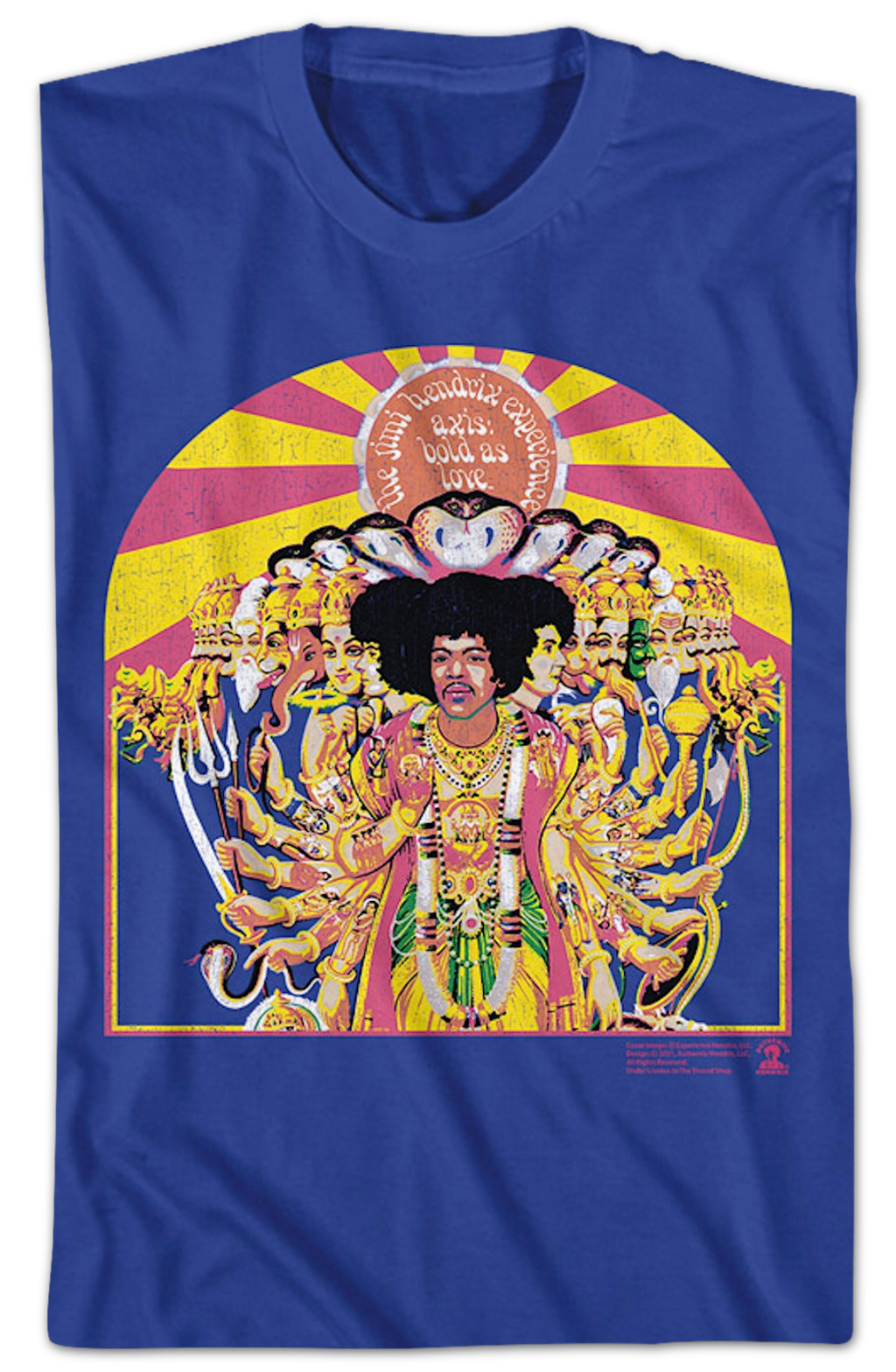 Vintage Axis Bold As Love Jimi Hendrix T-Shirt Hoodie, Sweatshirt | CiraTrend.com (Image 2)