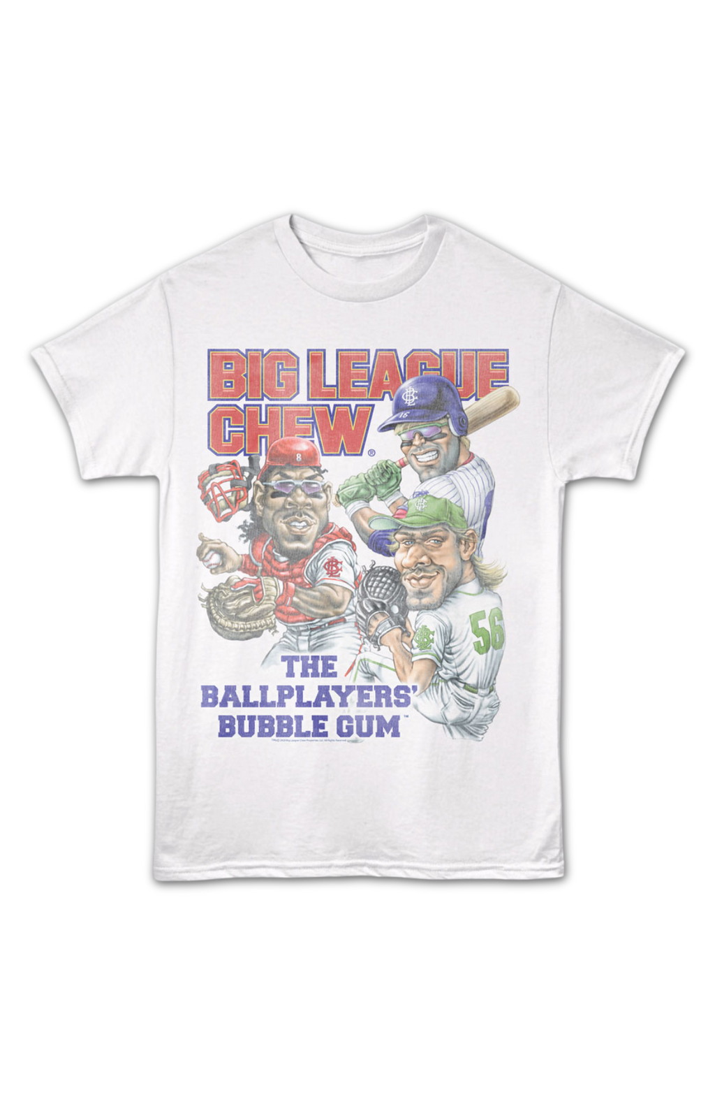 Vintage Ballplayers' Bubble Gum Big League Chew T-Shirt Hoodie, Sweatshirt | CiraTrend.com (Image 2)