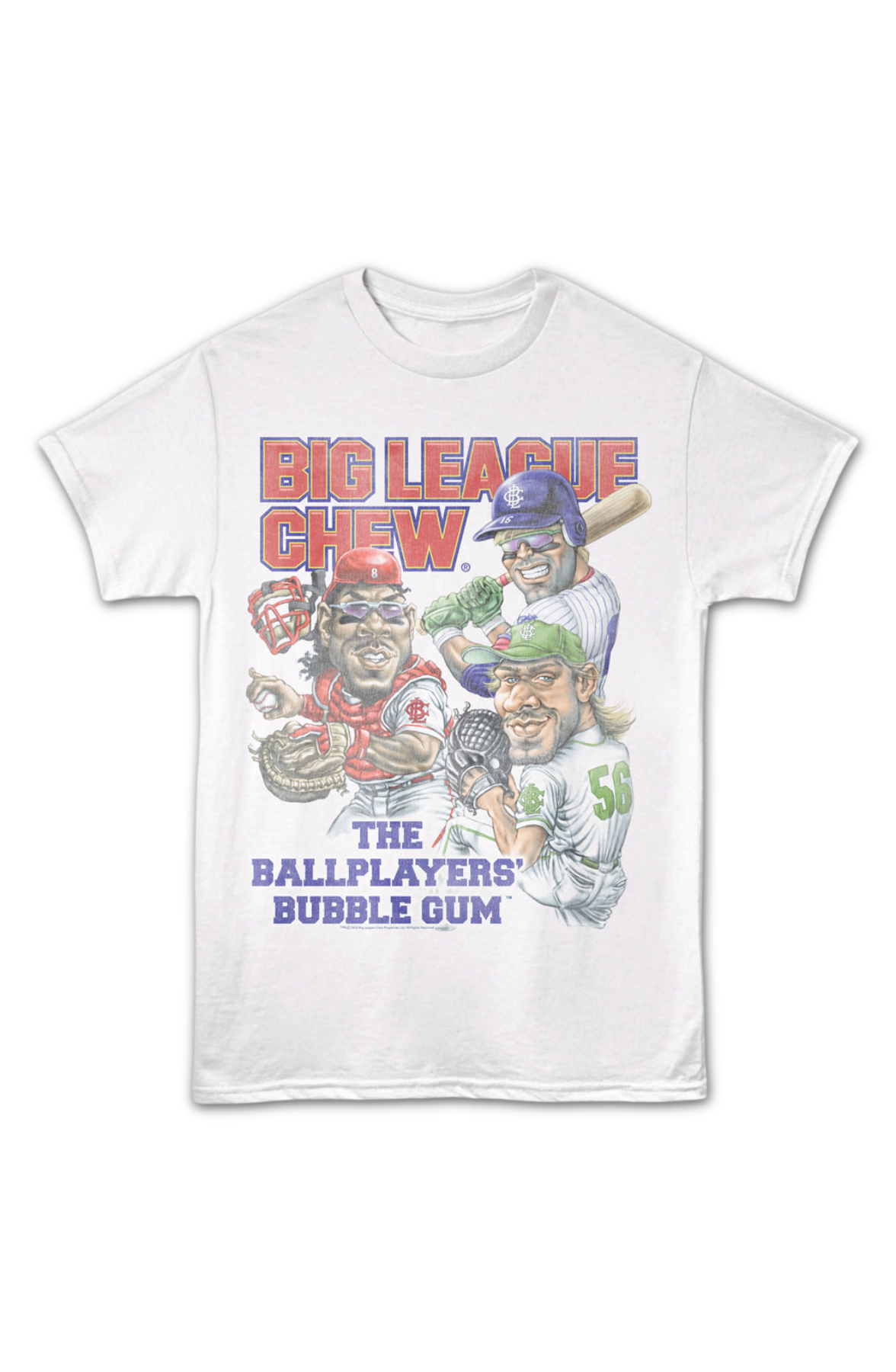 Vintage Ballplayers' Bubble Gum Big League Chew T-Shirt Hoodie, Sweatshirt | CiraTrend.com (Image 2)