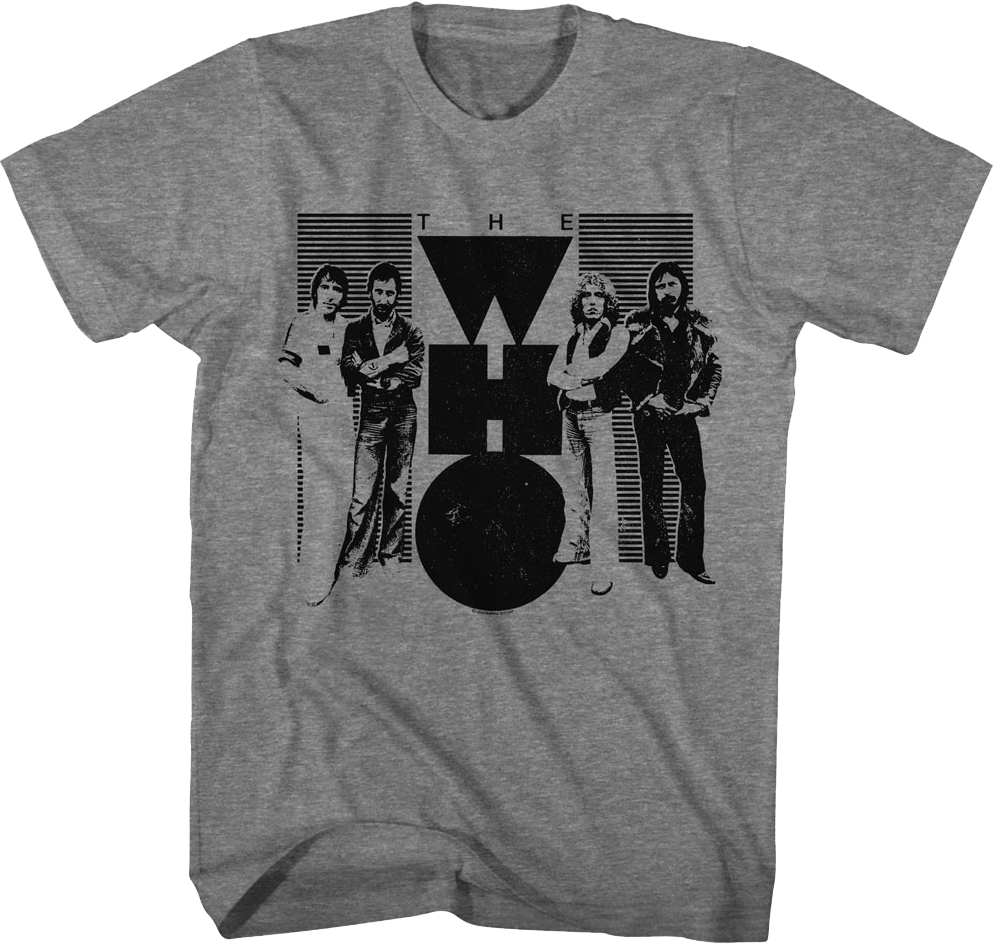 Vintage Band Photo The Who T-Shirt Hoodie, Sweatshirt | CiraTrend.com (Image 1)