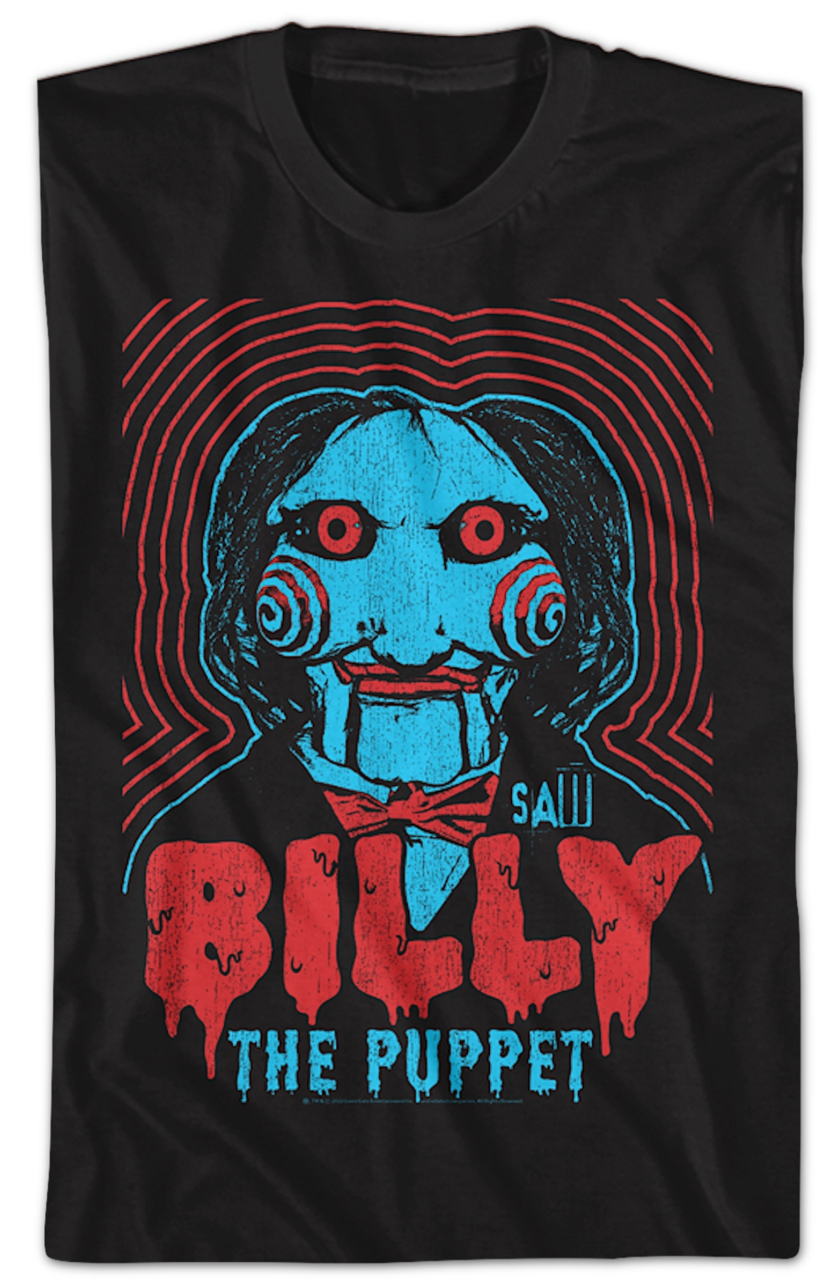 Vintage Billy the Puppet Saw T-Shirt Hoodie, Sweatshirt | CiraTrend.com (Image 2)