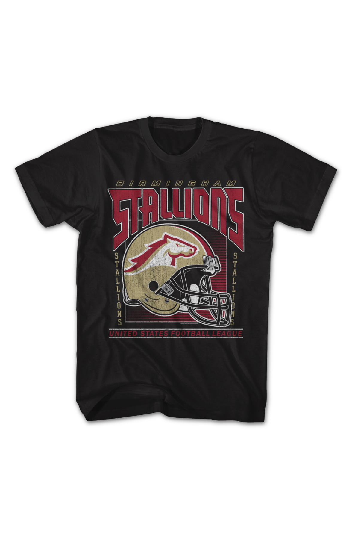 Vintage Birmingham Stallions Helmet USFL T-Shirt Hoodie, Sweatshirt | CiraTrend.com (Image 2)