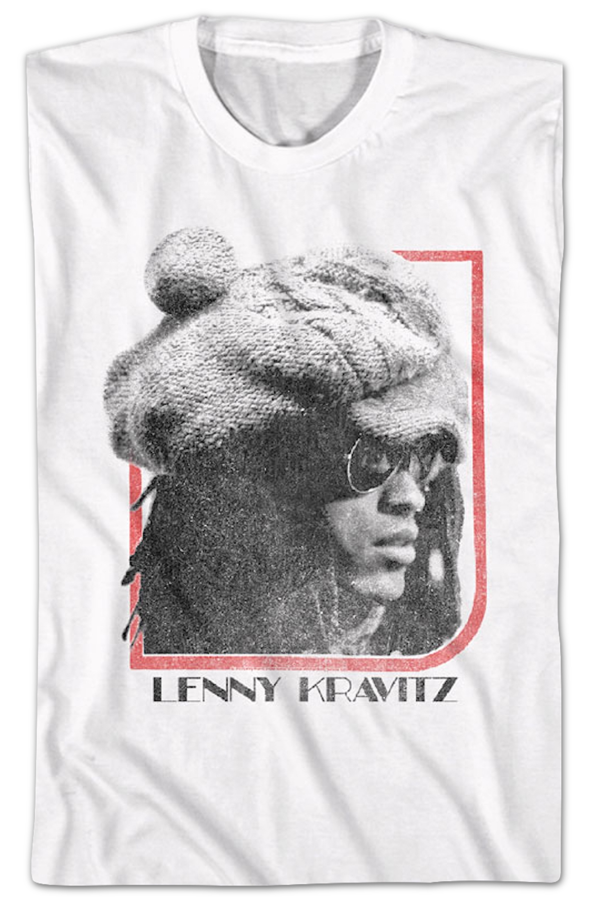 Vintage Black & White Photo Lenny Kravitz T-Shirt Hoodie, Sweatshirt | CiraTrend.com (Image 2)