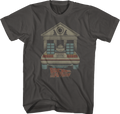 DeLorean And Clock Tower Back To The Future T-Shirt Hoodie, Sweatshirt | CiraTrend.com (Image 1)