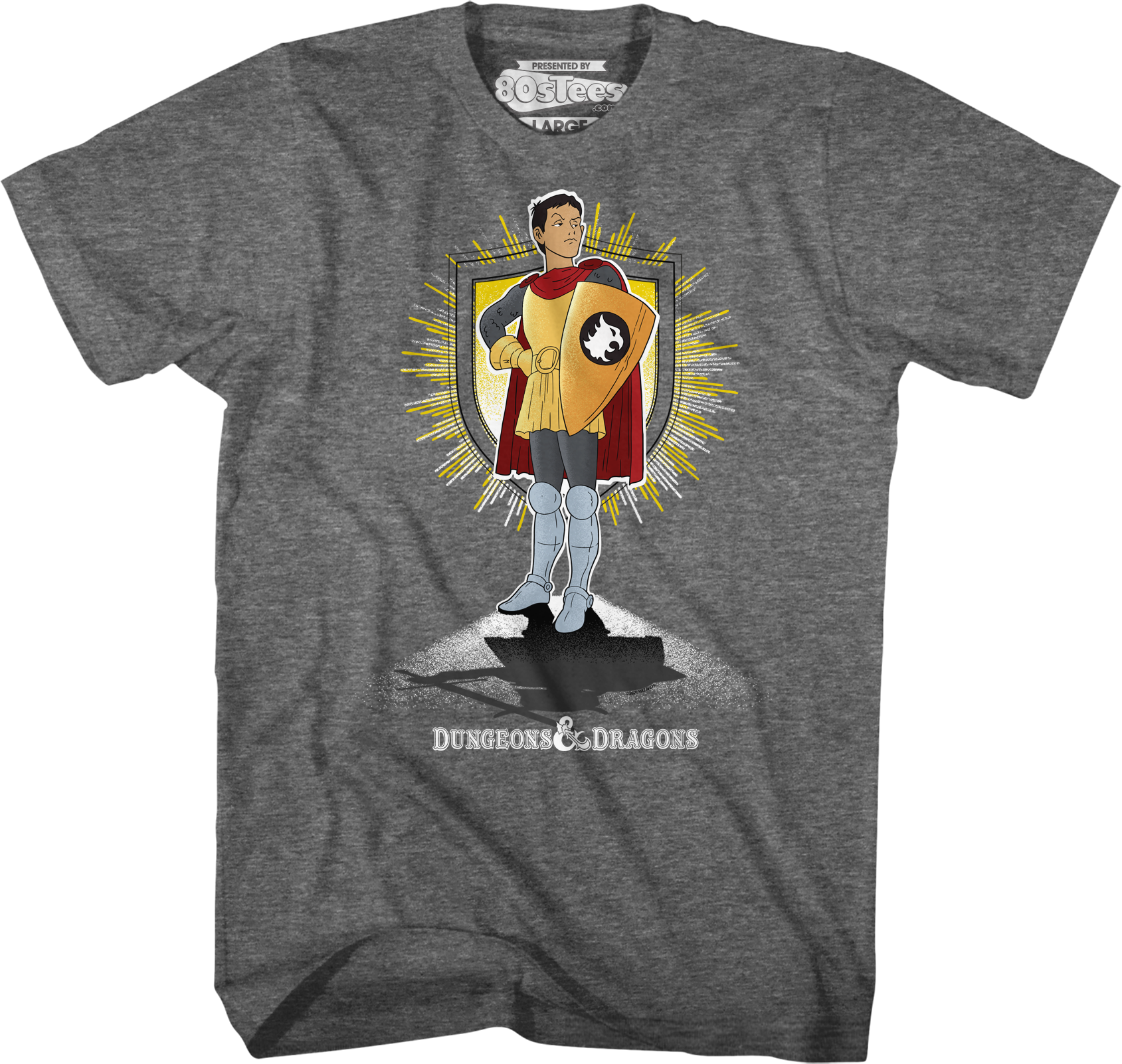 Gray Eric the Cavalier Dungeons & Dragons T-Shirt Hoodie, Sweatshirt | CiraTrend.com (Image 1)