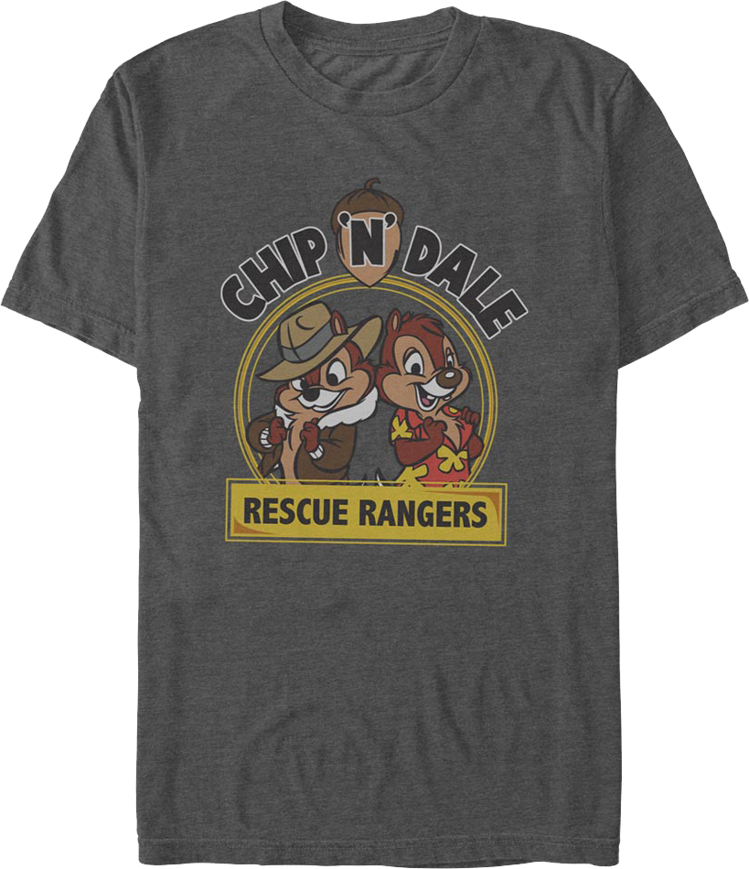 Vintage Logo Chip 'n Dale Rescue Rangers T-Shirt Hoodie, Sweatshirt | CiraTrend.com (Image 1)