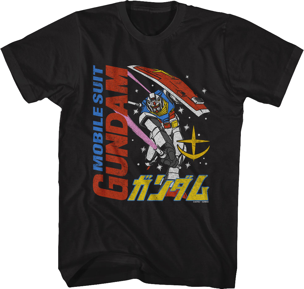 Vintage Mobile Suit Gundam T-Shirts, Hoodie, Sweatshirt