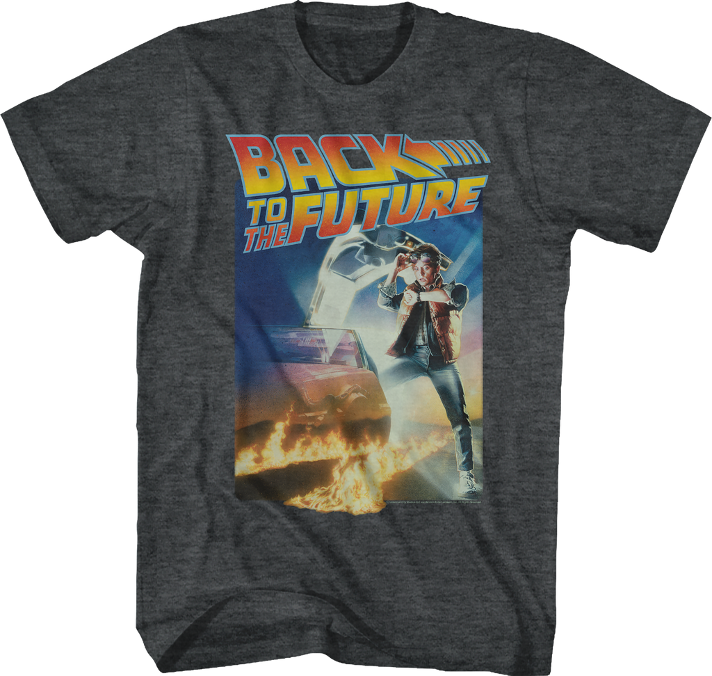 Vintage Movie Poster Back Future T-Shirts, Hoodie, Sweatshirt