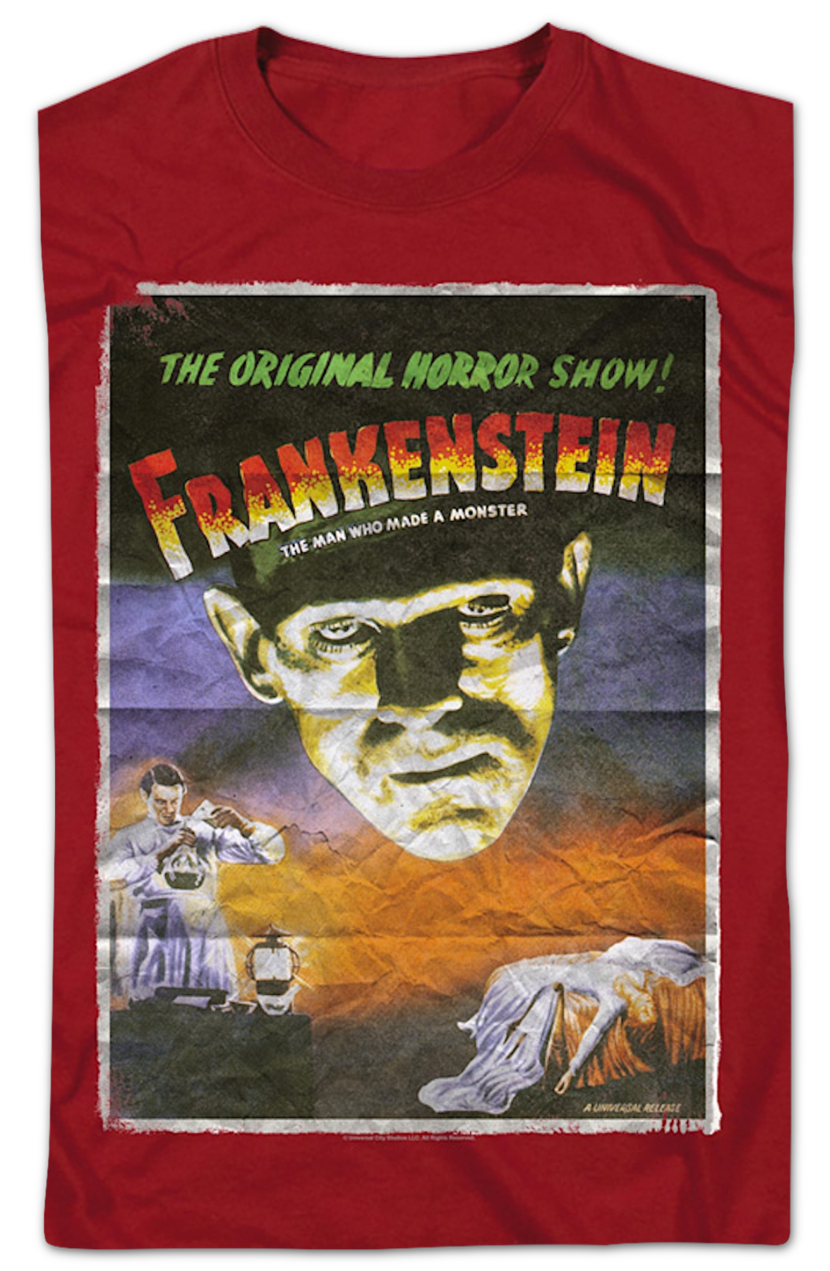 Vintage Movie Poster Frankenstein T-Shirts, Hoodie, Sweatshirt