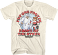 Vintage One Foot Santa Claus Is Comin' Town Shirt T-Shirts, Hoodie, Sweatshirt