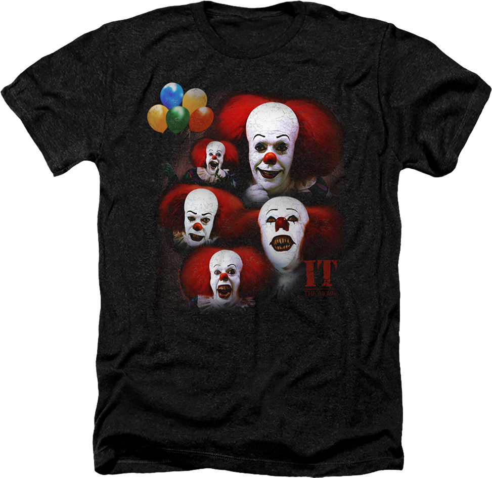 Vintage Pennywise Clown Collage Shirt T-Shirts, Hoodie, Sweatshirt