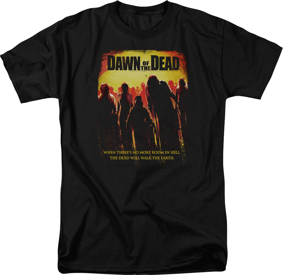 Vintage Poster Dawn of the Dead T-Shirt Hoodie, Sweatshirt | CiraTrend.com (Image 1)