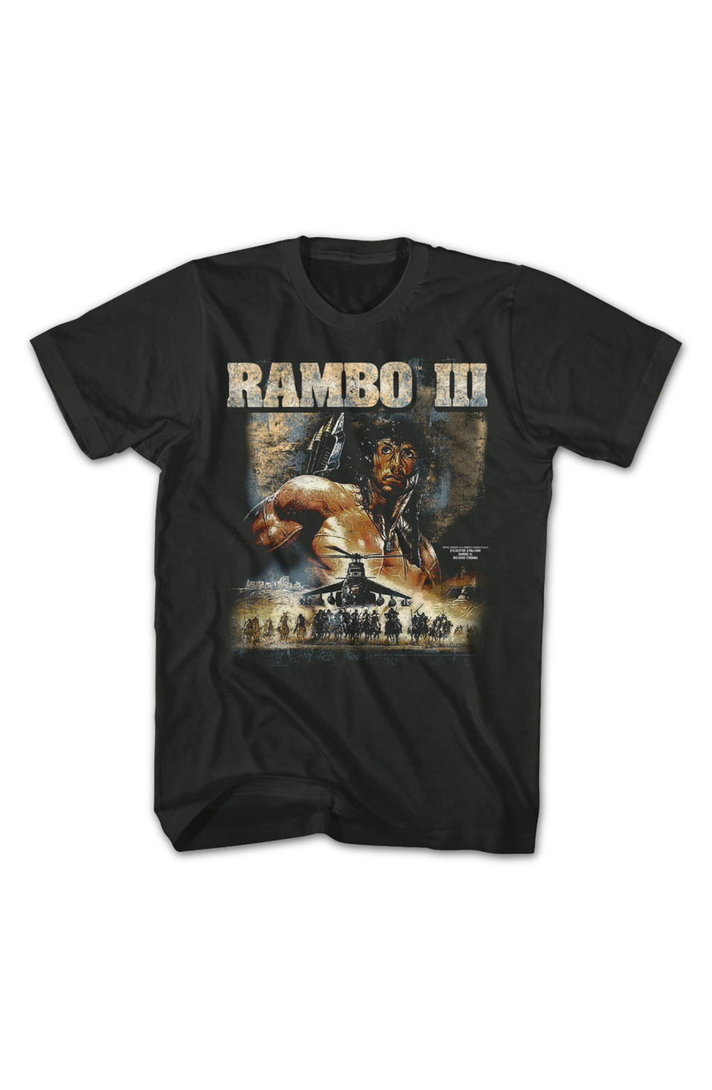 Vintage Poster Rambo III T-Shirt Hoodie, Sweatshirt | CiraTrend.com (Image 2)