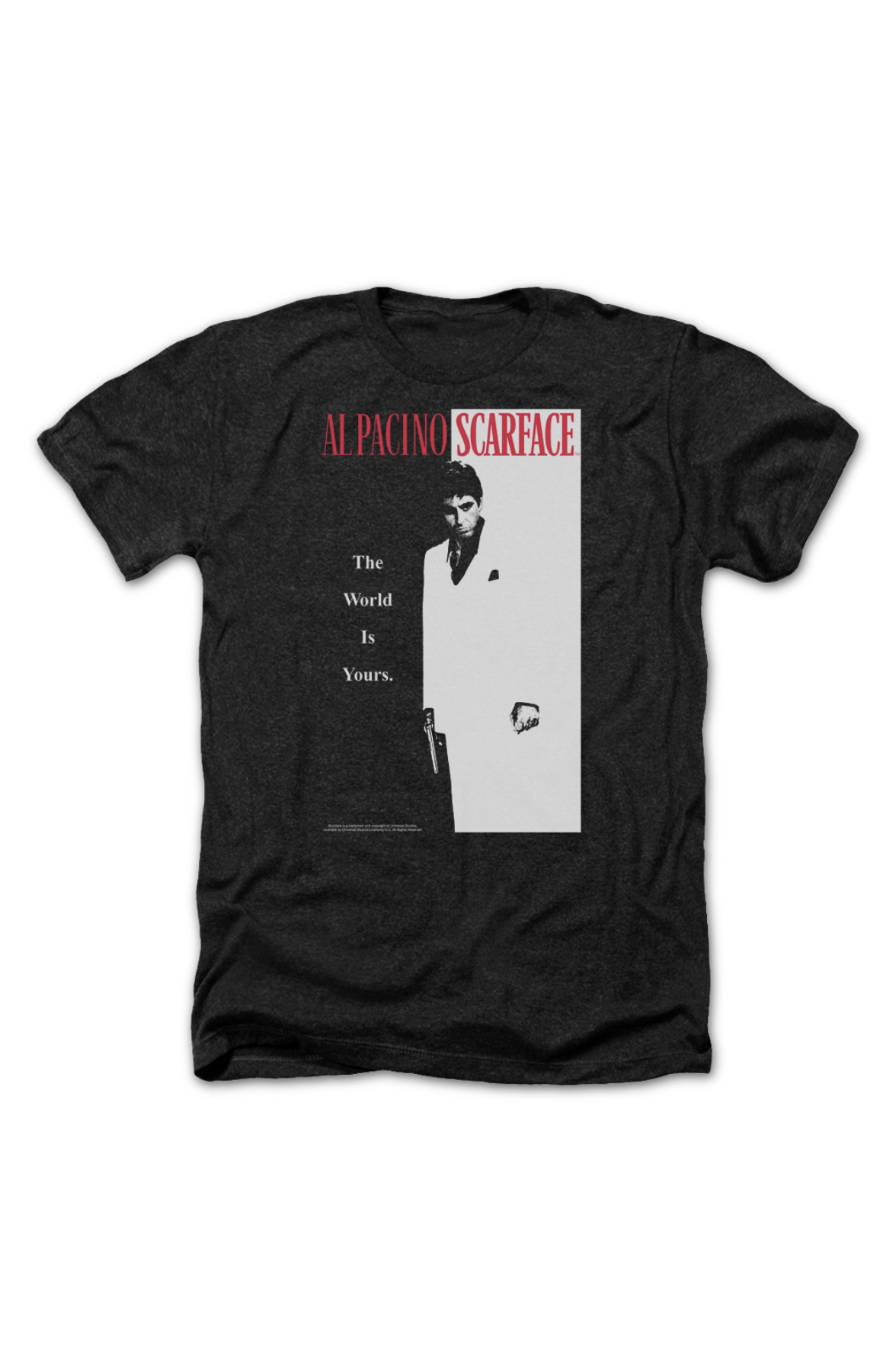 Vintage The World Is Yours Poster Scarface T-Shirt Hoodie, Sweatshirt | CiraTrend.com (Image 2)