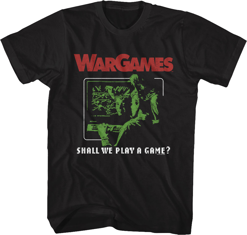 Vintage Poster WarGames T-Shirt Hoodie, Sweatshirt | CiraTrend.com (Image 1)