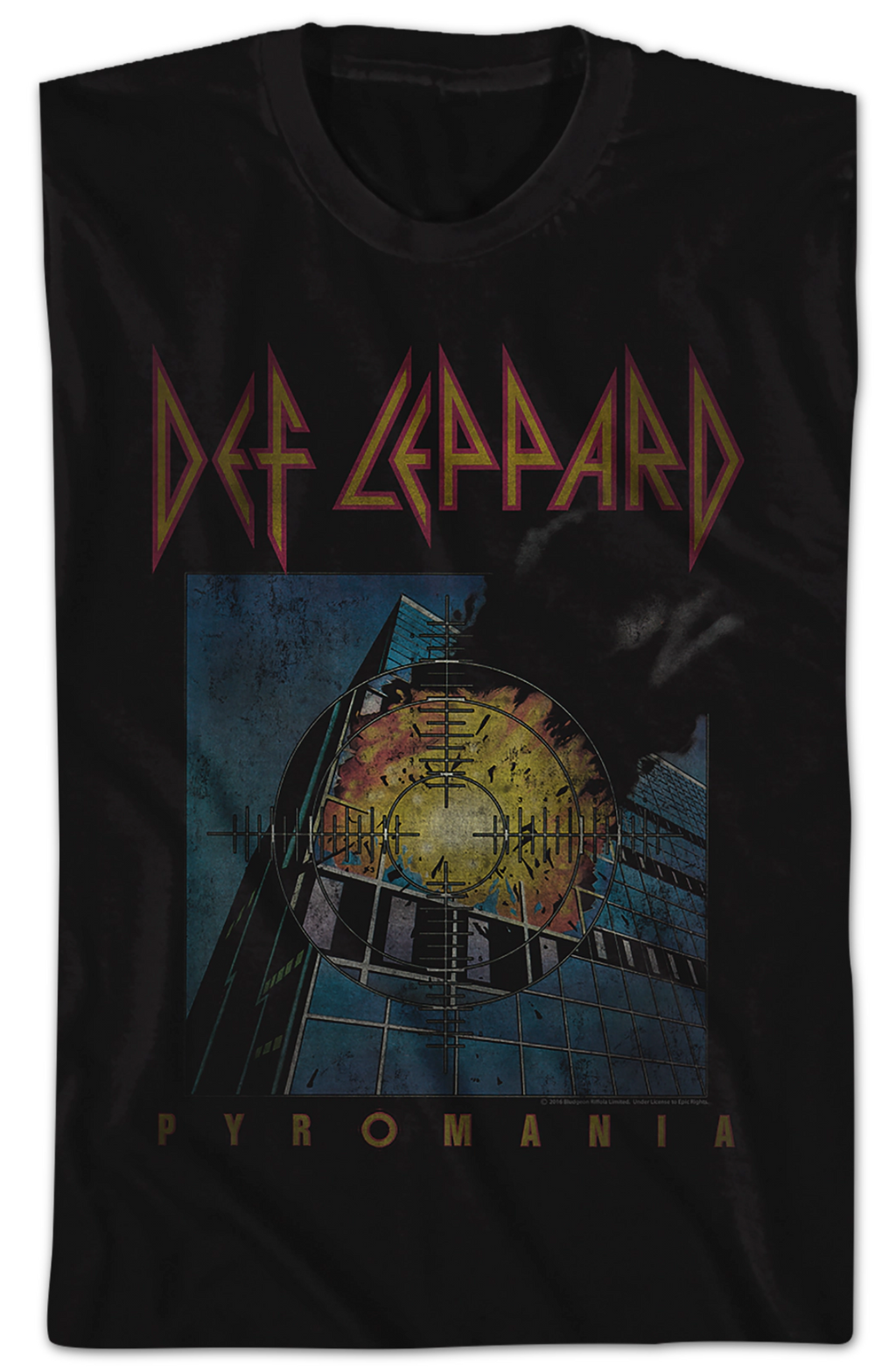 Vintage Pyromania Def Leppard T-Shirt Hoodie, Sweatshirt | CiraTrend.com (Image 2)