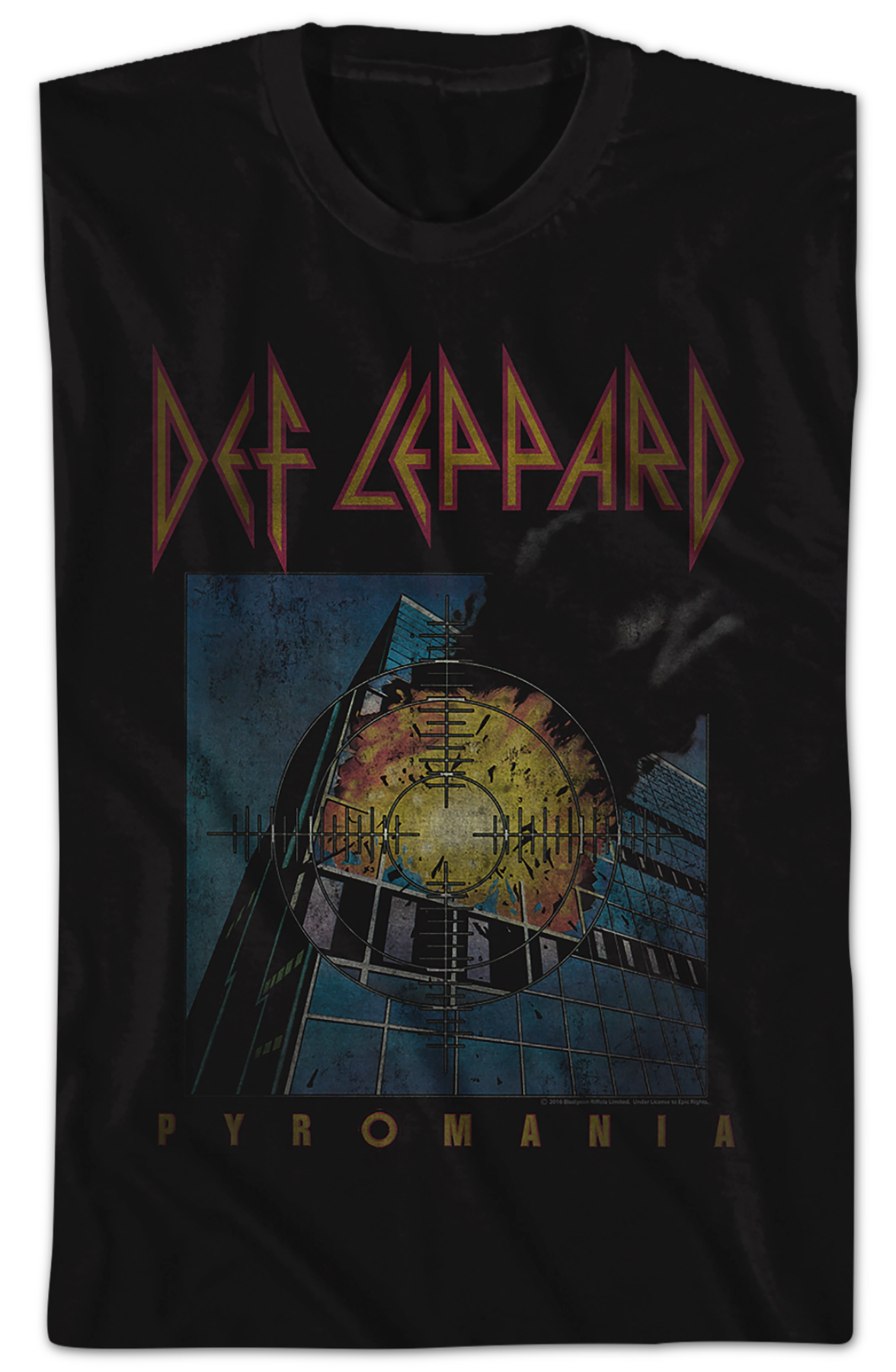 Vintage Pyromania Def Leppard T-Shirt Hoodie, Sweatshirt | CiraTrend.com (Image 2)