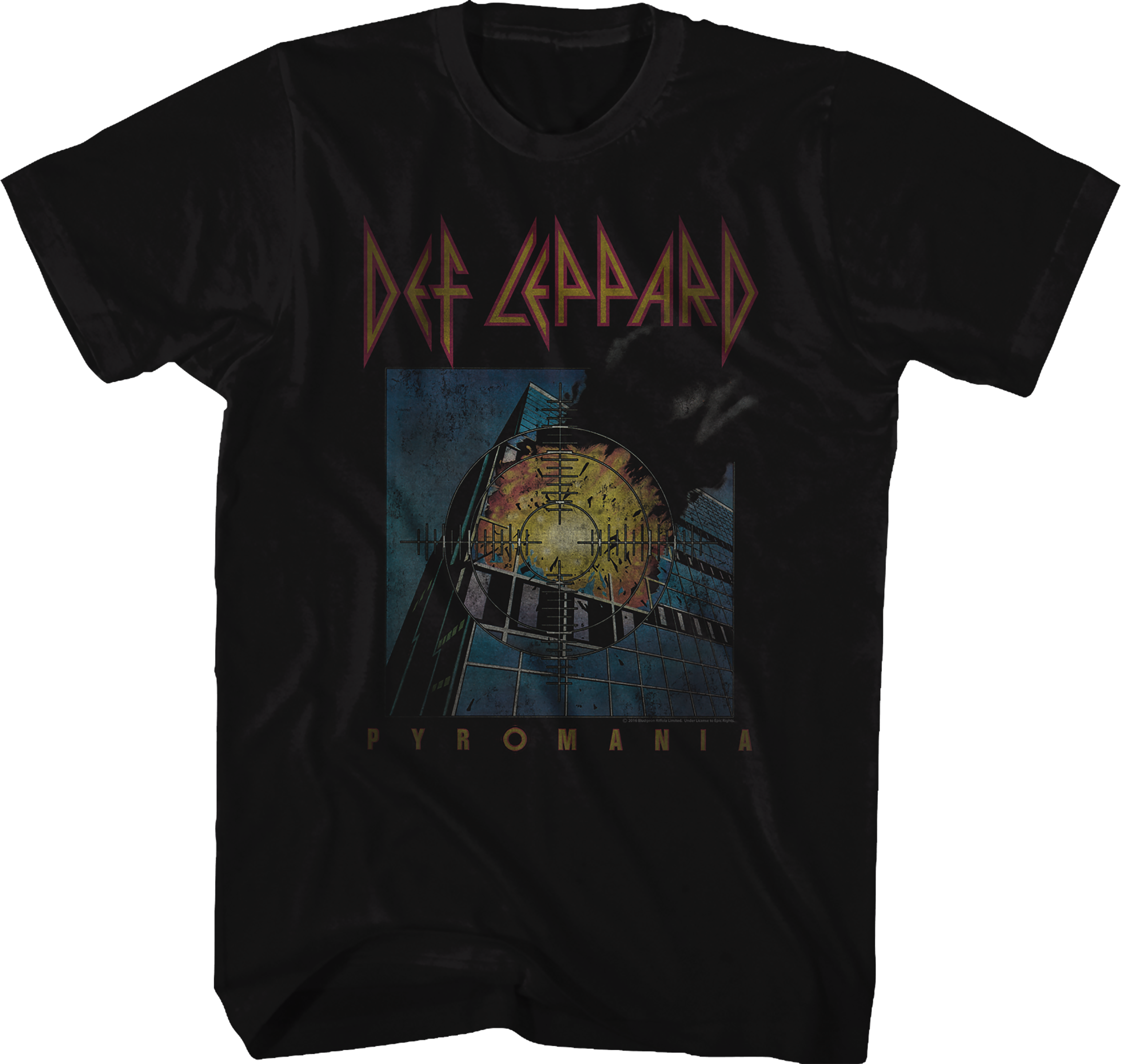 Vintage Pyromania Def Leppard T-Shirt Hoodie, Sweatshirt | CiraTrend.com (Image 1)