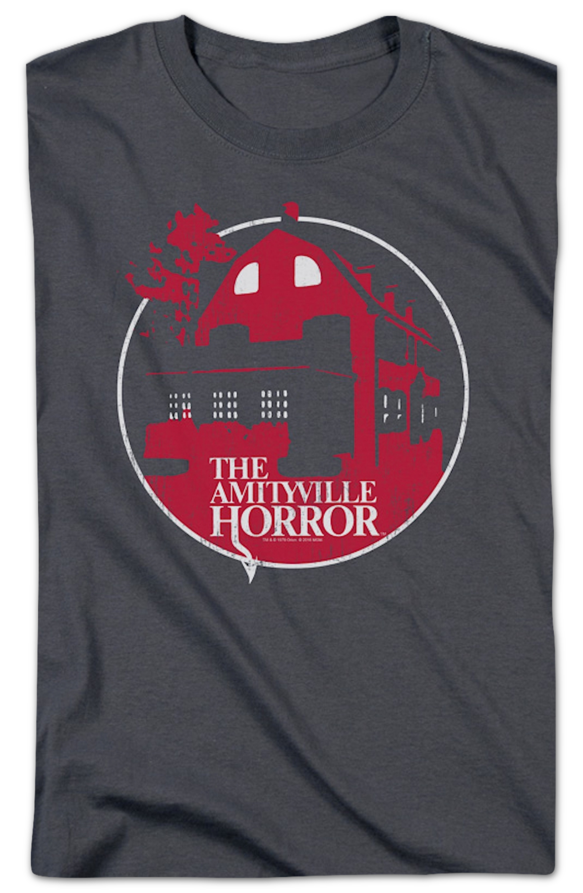 Vintage Red House Amityville Horror T-Shirt Hoodie, Sweatshirt | CiraTrend.com (Image 2)