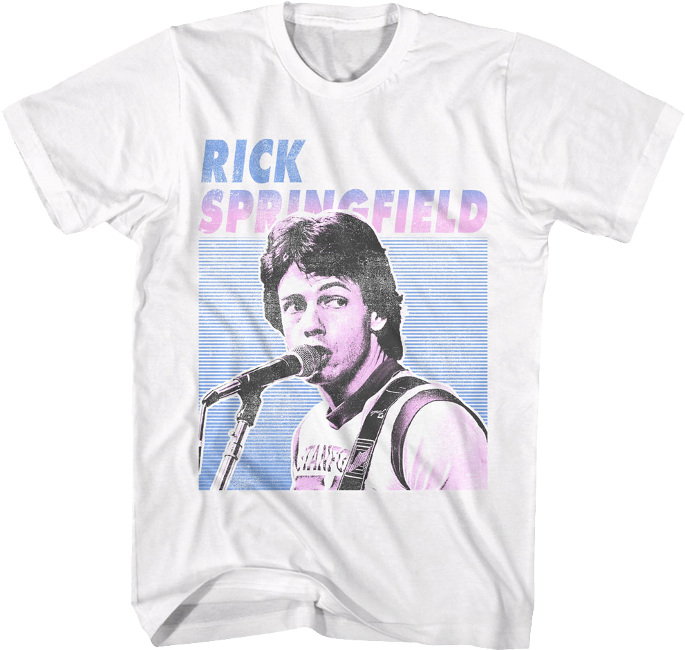 Vintage Rick Springfield T-Shirt Hoodie, Sweatshirt | CiraTrend.com (Image 1)