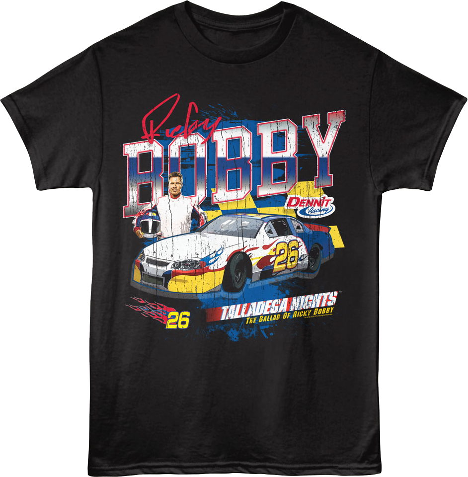 Vintage Ricky Bobby Talladega Nights T-Shirt Hoodie, Sweatshirt | CiraTrend.com (Image 1)