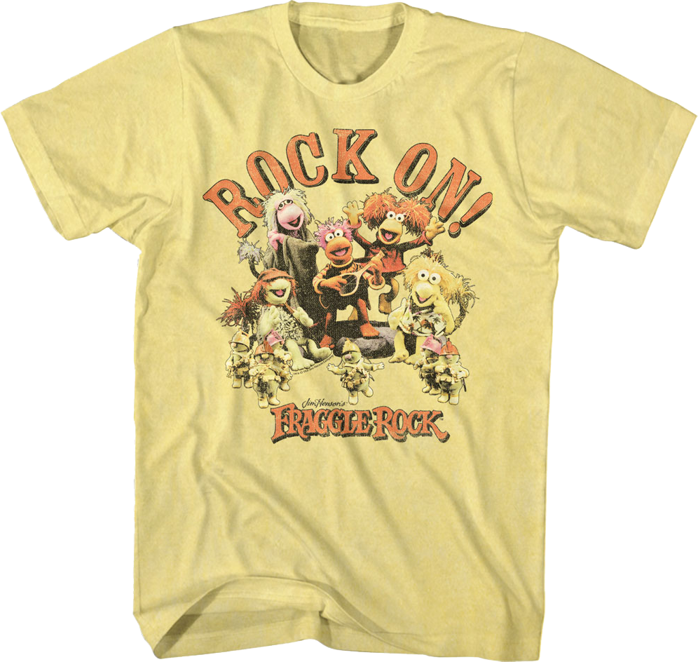 Vintage Rock On Fraggle Rock T-Shirt Hoodie, Sweatshirt | CiraTrend.com (Image 1)