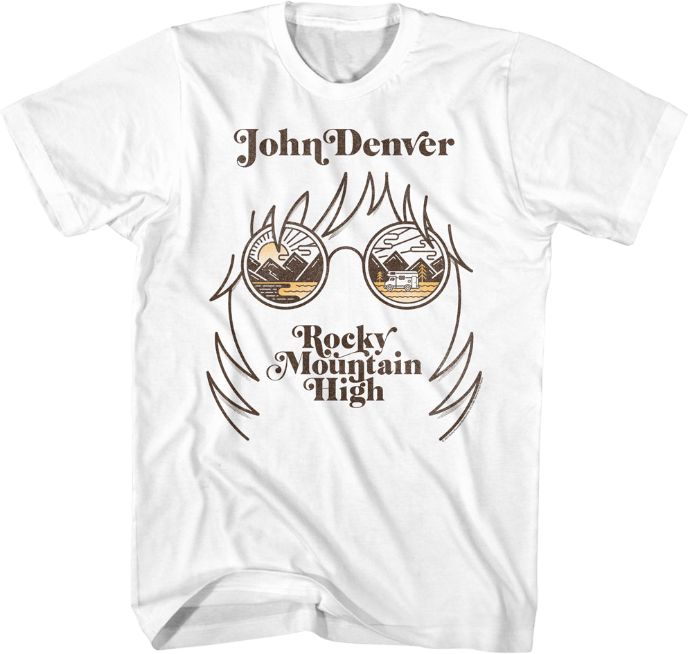 Vintage Rocky Mountain High John Denver T-Shirt Hoodie, Sweatshirt | CiraTrend.com (Image 1)