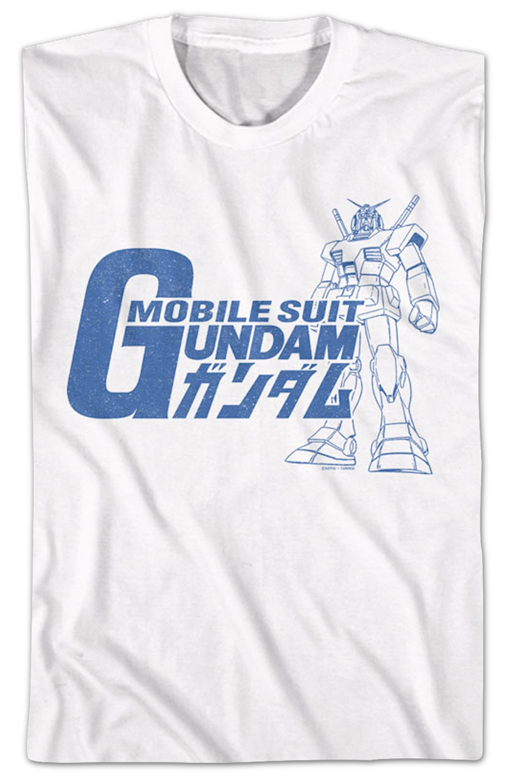 Vintage RX-78-2 Sketch Gundam T-Shirt Hoodie, Sweatshirt | CiraTrend.com (Image 2)