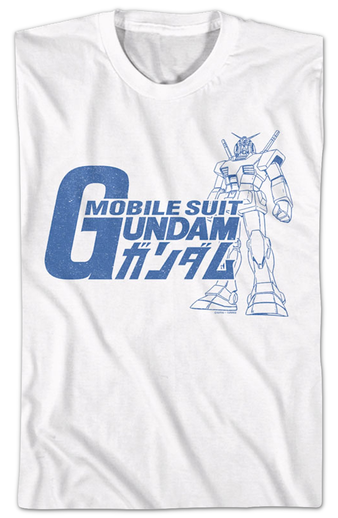 Vintage RX-78-2 Sketch Gundam T-Shirt Hoodie, Sweatshirt | CiraTrend.com (Image 2)