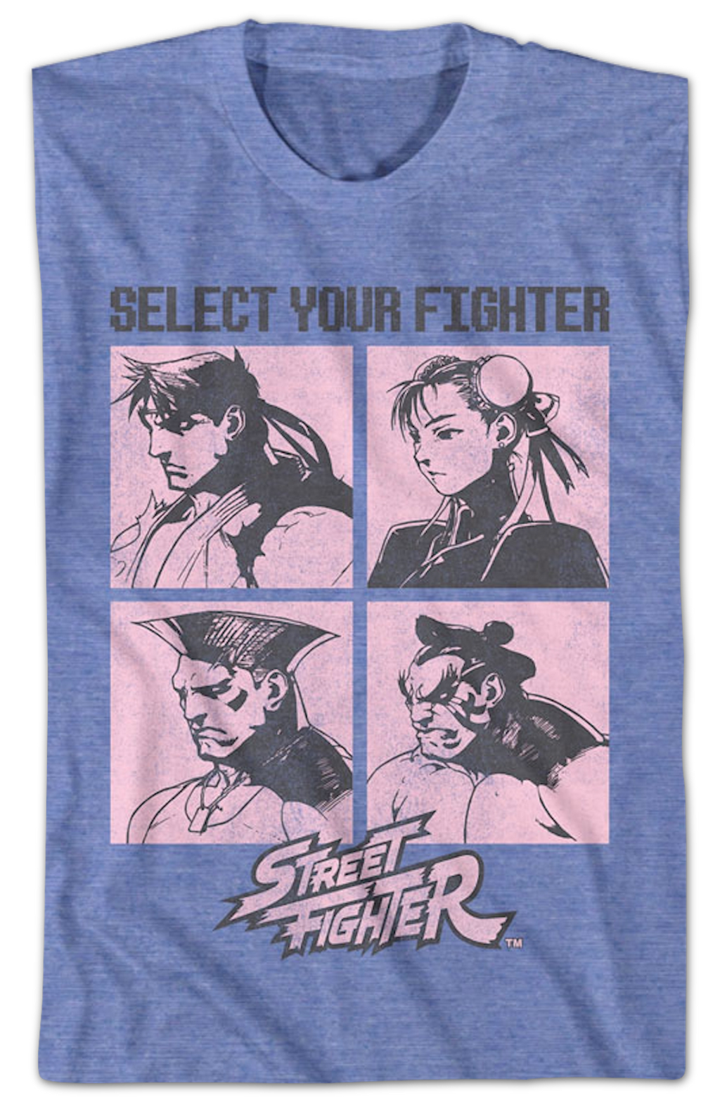 Vintage Selection Street Fighter T-Shirt Hoodie, Sweatshirt | CiraTrend.com (Image 2)