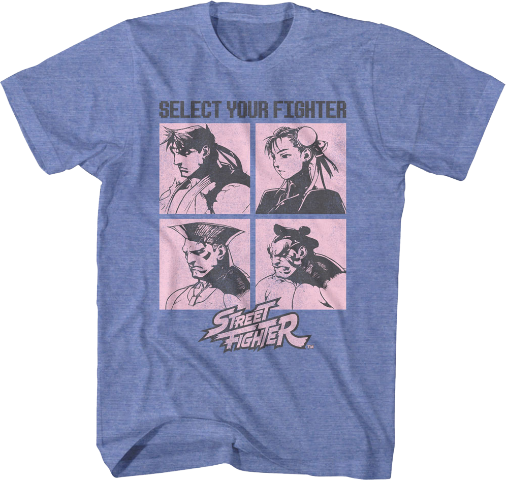 Vintage Selection Street Fighter T-Shirt Hoodie, Sweatshirt | CiraTrend.com (Image 1)