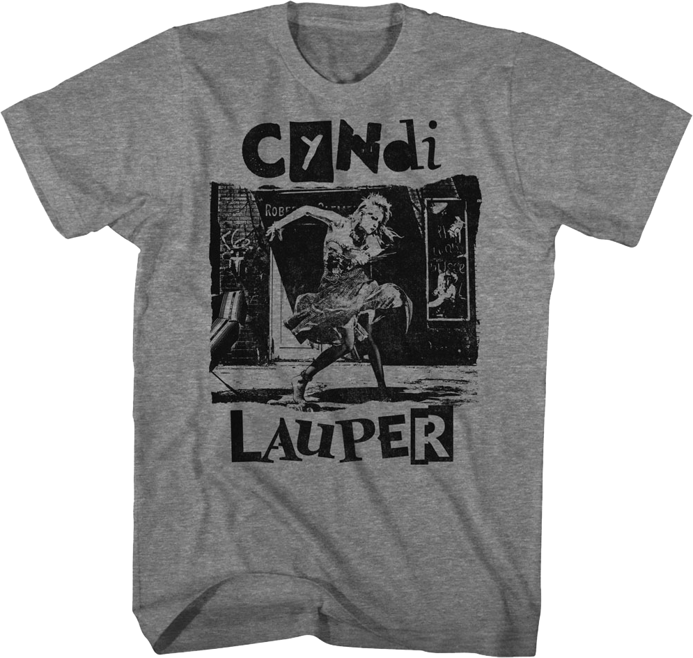 Vintage She's So Unusual Cyndi Lauper T-Shirt Hoodie, Sweatshirt | CiraTrend.com (Image 1)