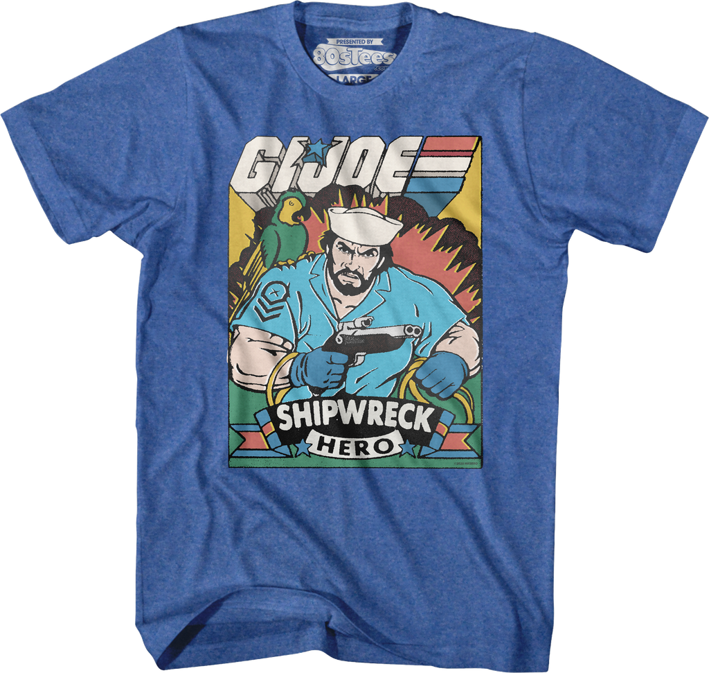 Vintage Shipwreck GI Joe T-Shirt Hoodie, Sweatshirt | CiraTrend.com (Image 1)