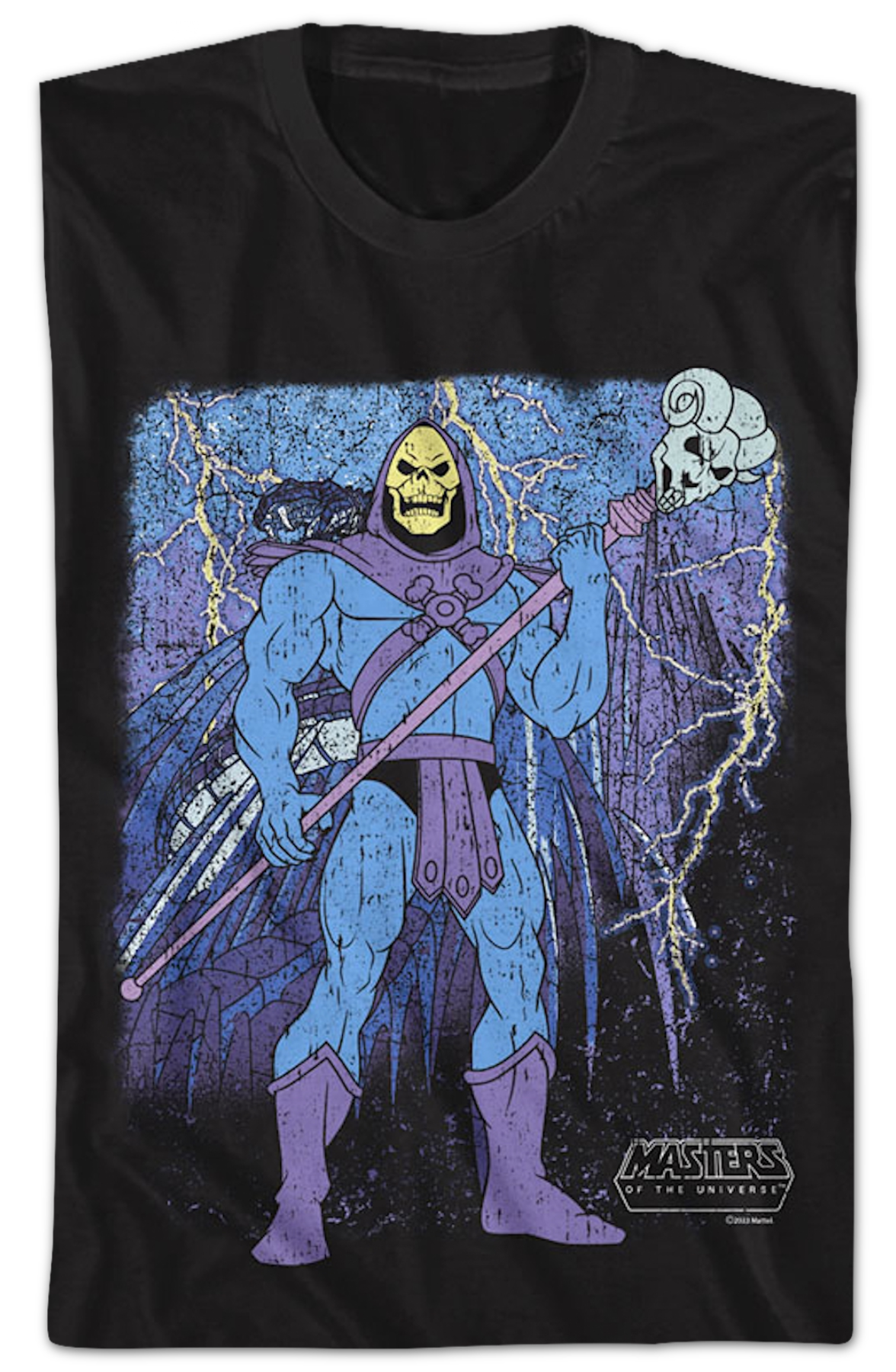 Vintage Skeletor Poster Masters of the Universe T-Shirt Hoodie, Sweatshirt | CiraTrend.com (Image 2)