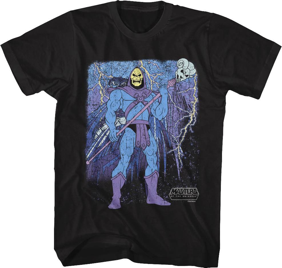 Vintage Skeletor Poster Masters of the Universe T-Shirt Hoodie, Sweatshirt | CiraTrend.com (Image 1)