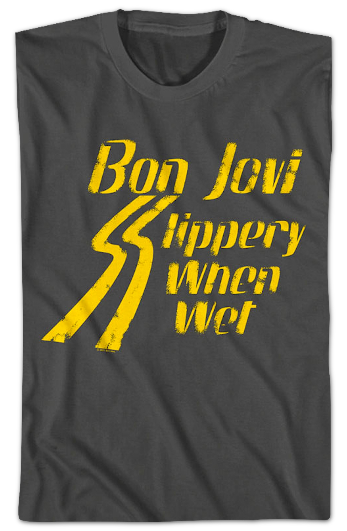 Vintage Slippery When Wet Bon Jovi T-Shirt Hoodie, Sweatshirt | CiraTrend.com (Image 2)