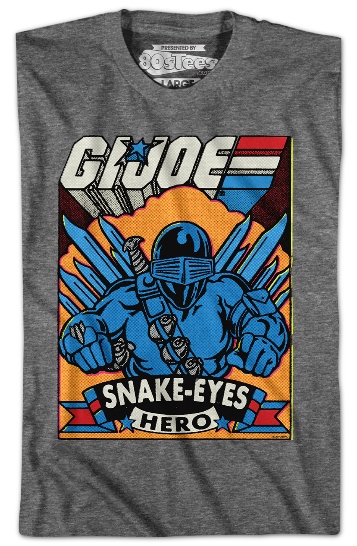 Vintage Snake Eyes GI Joe T-Shirt Hoodie, Sweatshirt | CiraTrend.com (Image 2)