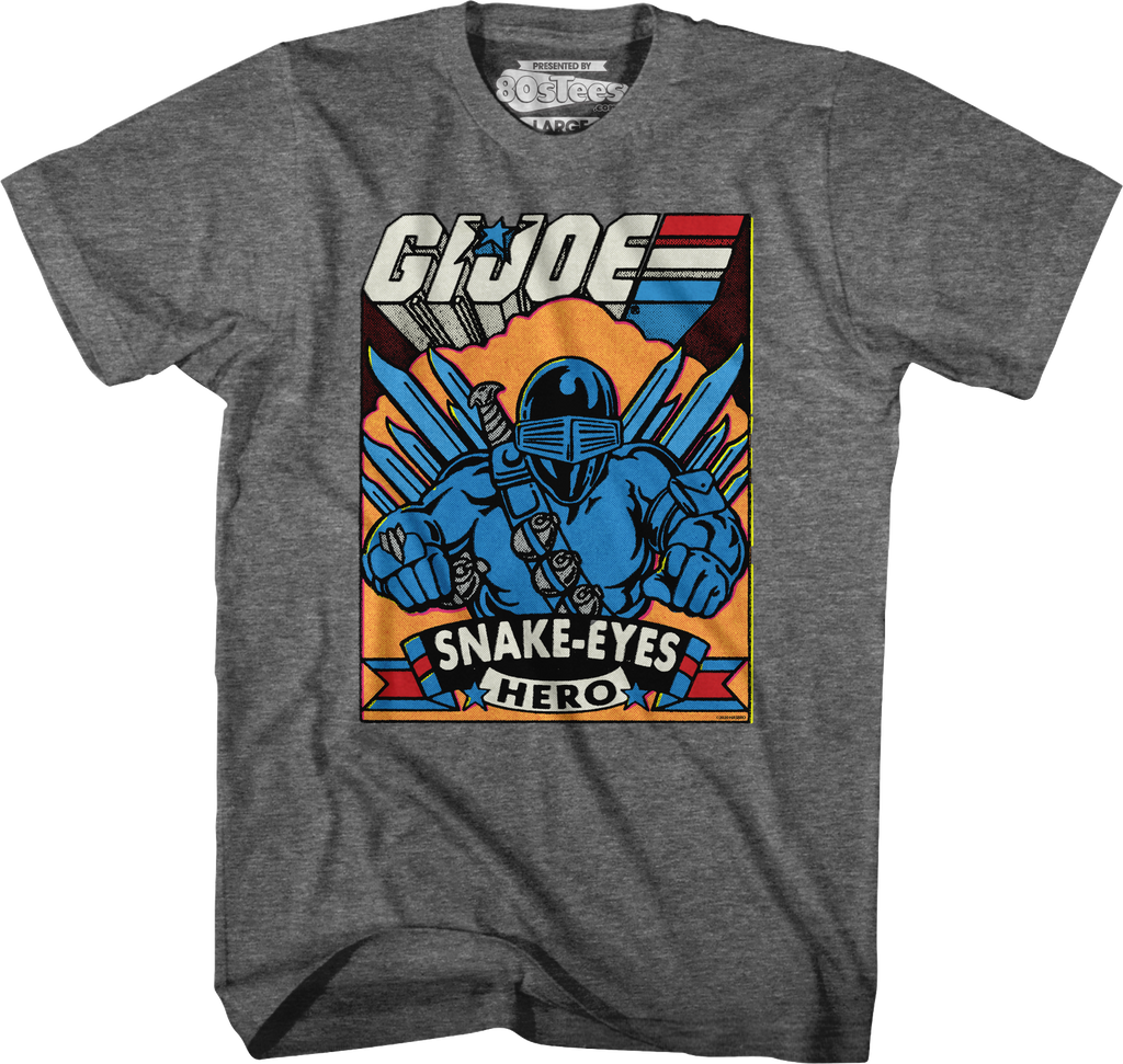 Vintage Snake Eyes GI Joe T-Shirt Hoodie, Sweatshirt | CiraTrend.com (Image 1)
