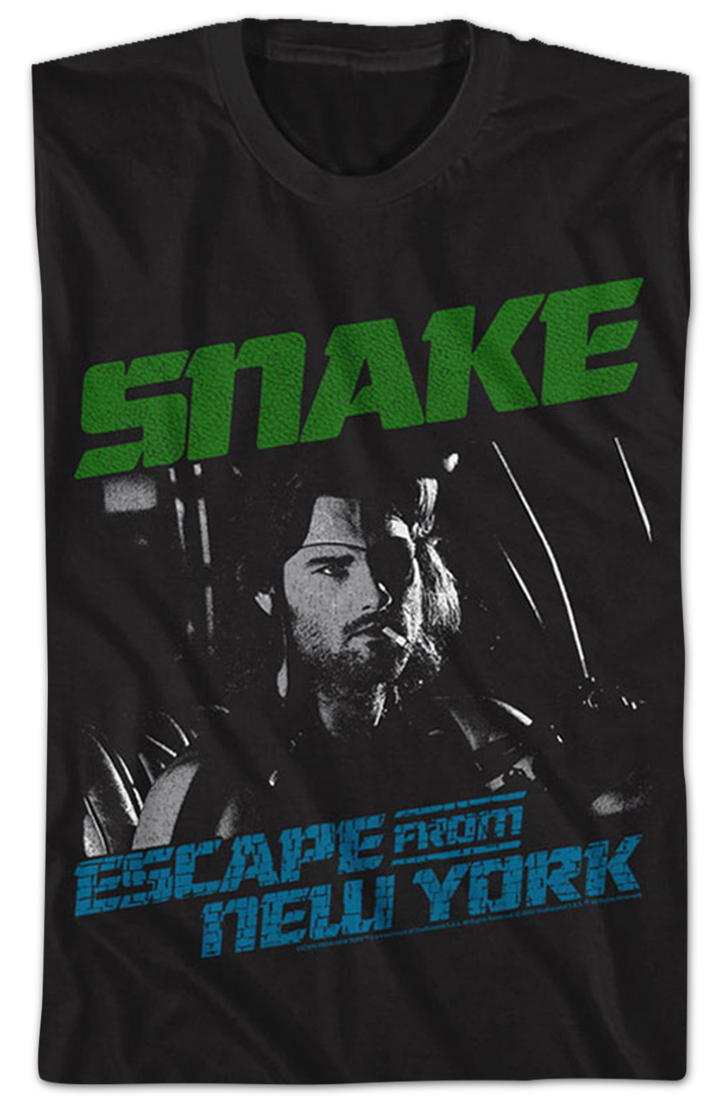 Vintage Snake Plissken Escape From New York T-Shirt Hoodie, Sweatshirt | CiraTrend.com (Image 2)