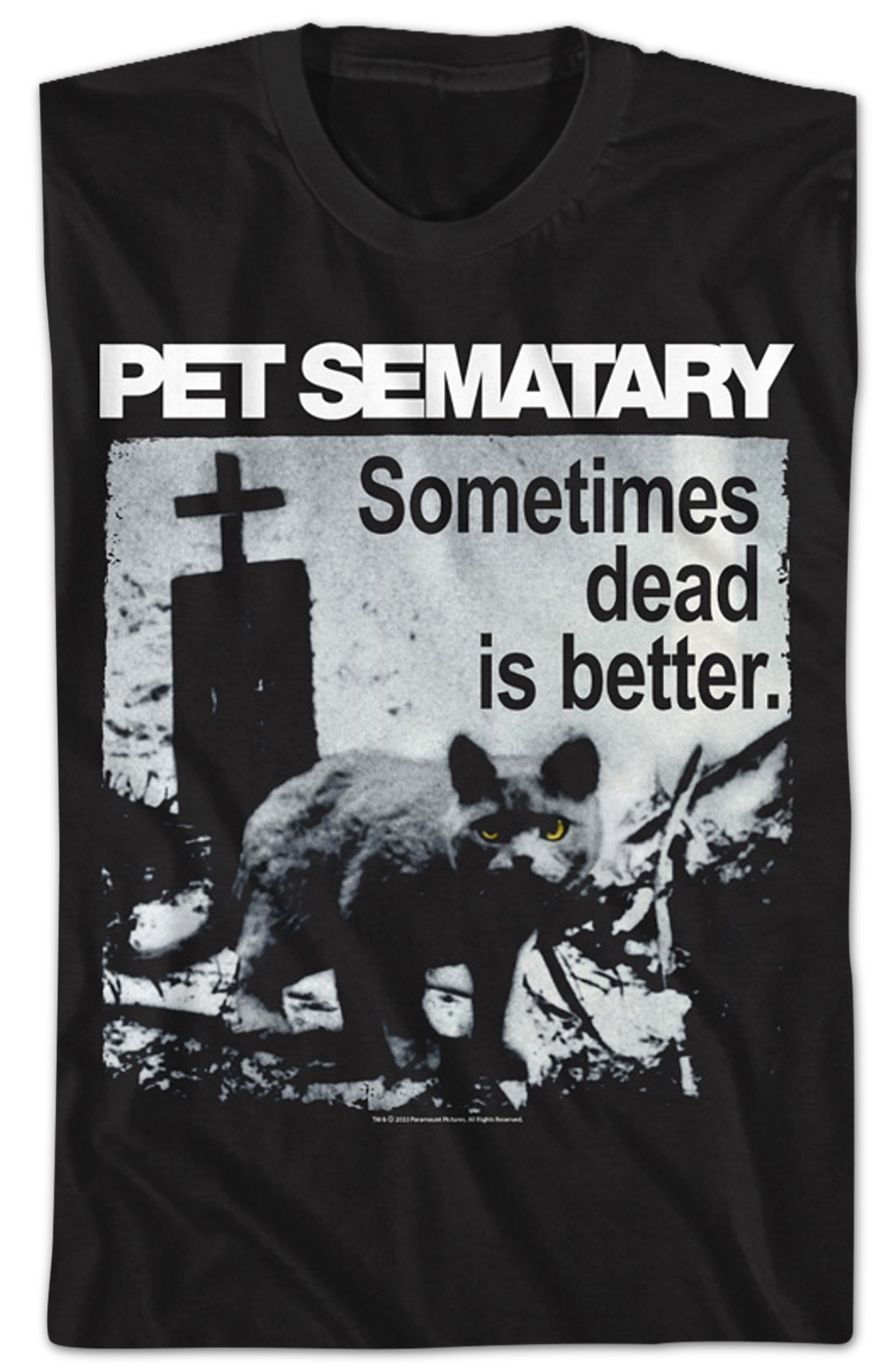 Vintage Sometimes Dead Is Better Pet Sematary T-Shirt Hoodie, Sweatshirt | CiraTrend.com (Image 2)
