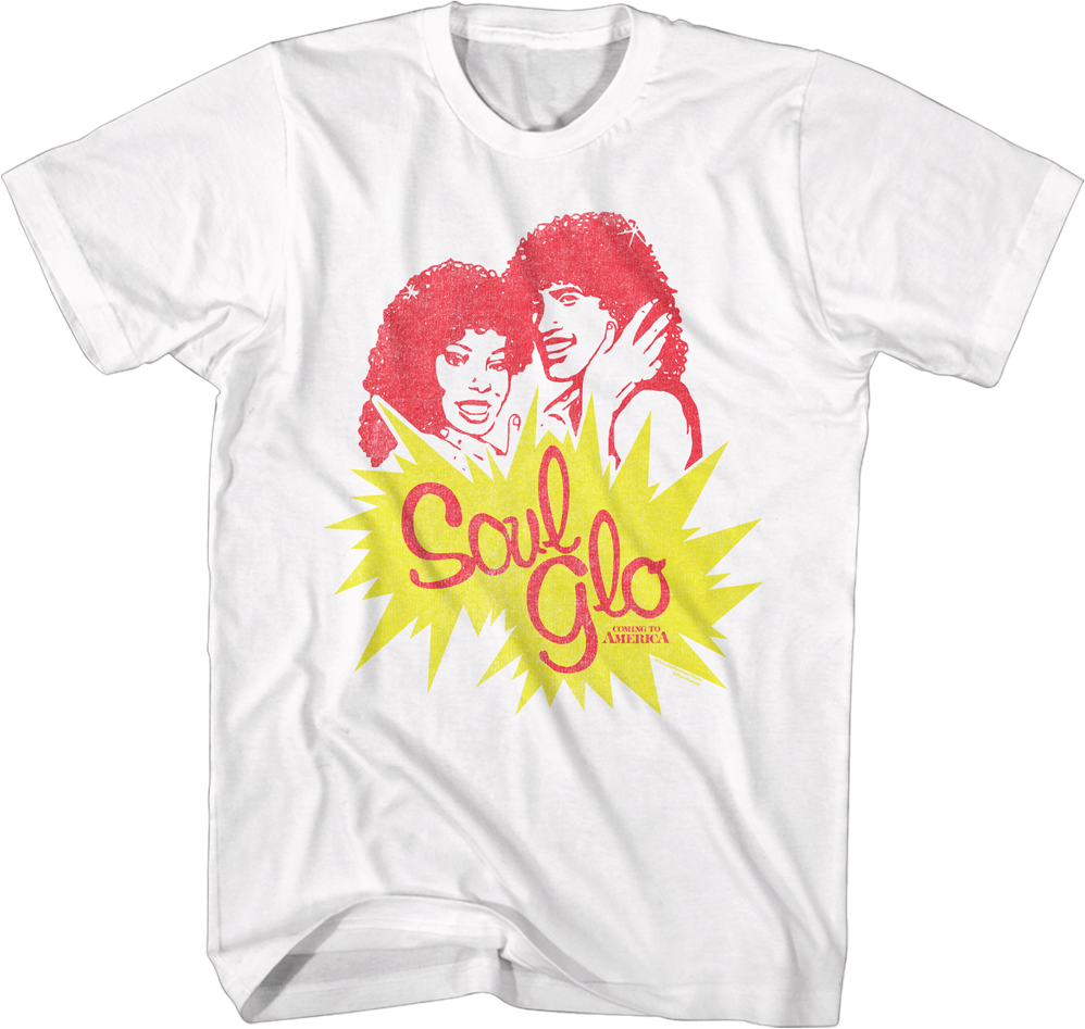 Vintage Soul Glo Coming To America T-Shirt Hoodie, Sweatshirt | CiraTrend.com (Image 1)