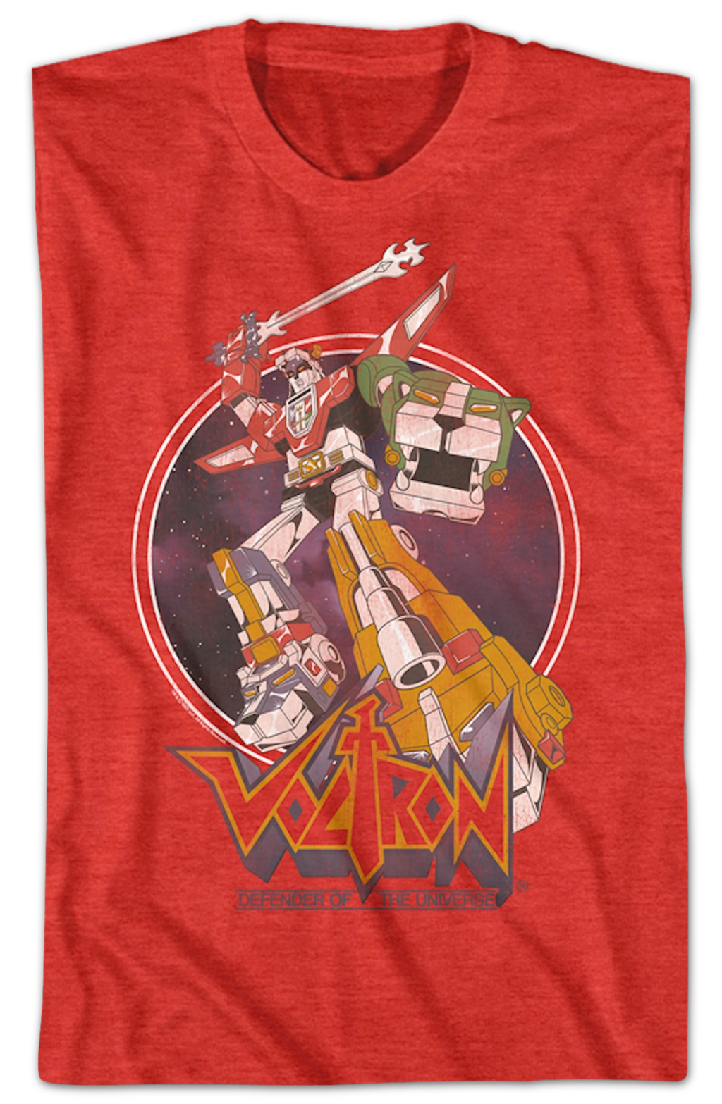 Vintage Space Circle Voltron T-Shirt Hoodie, Sweatshirt | CiraTrend.com (Image 2)